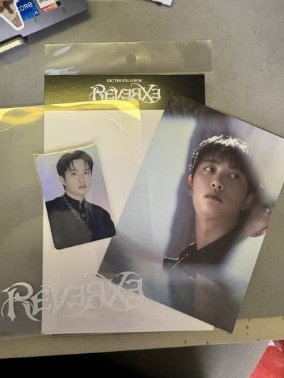 EXO 正八快閃 明信片閃卡組-全員