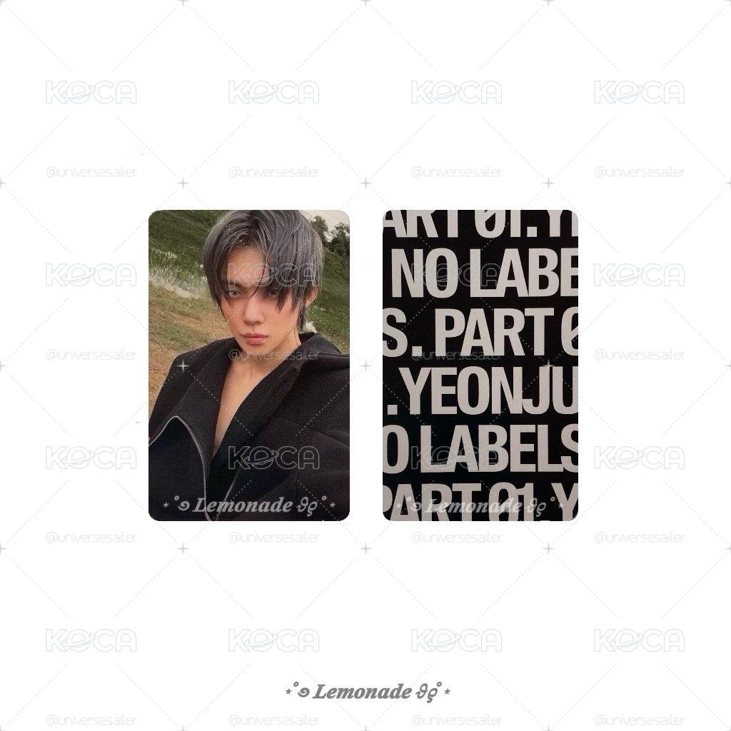 NO LABELS PB C ver. 專輯卡