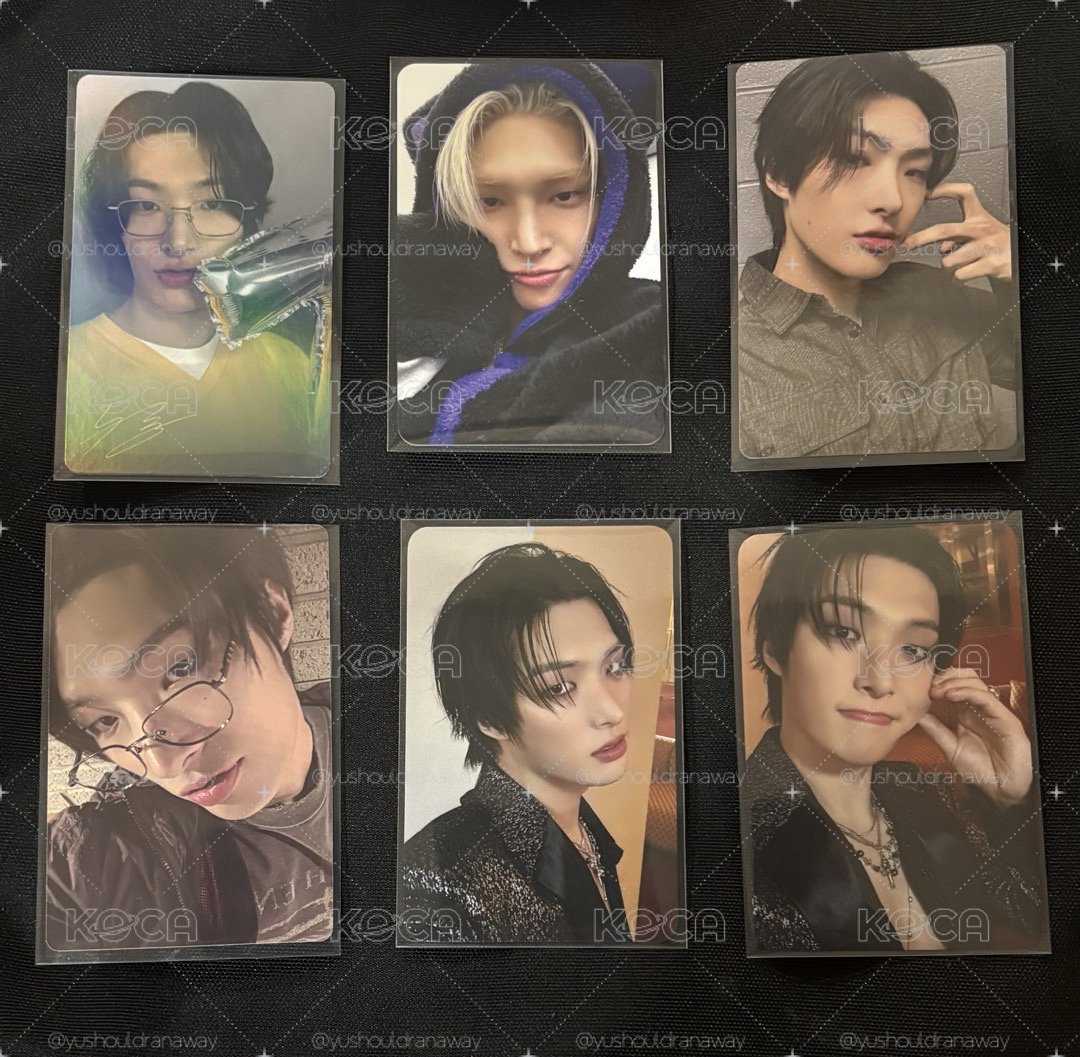 ATEEZ 旼琦的各種小卡們