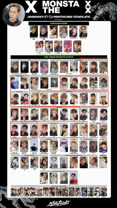 shownu 簽售卡 小盤 