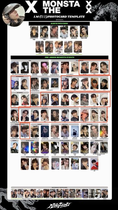 shownu 簽售卡 小盤 