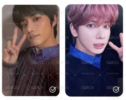 🔹️TXT 崔杋圭 姜太顯 迷五 環球幸運卡&M2U幸運卡