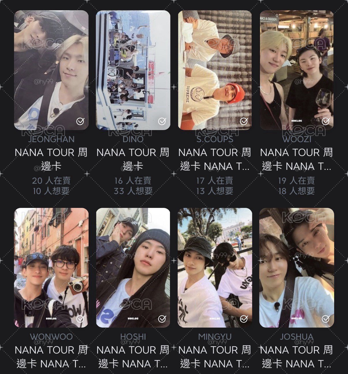 Nana tour 觀看禮