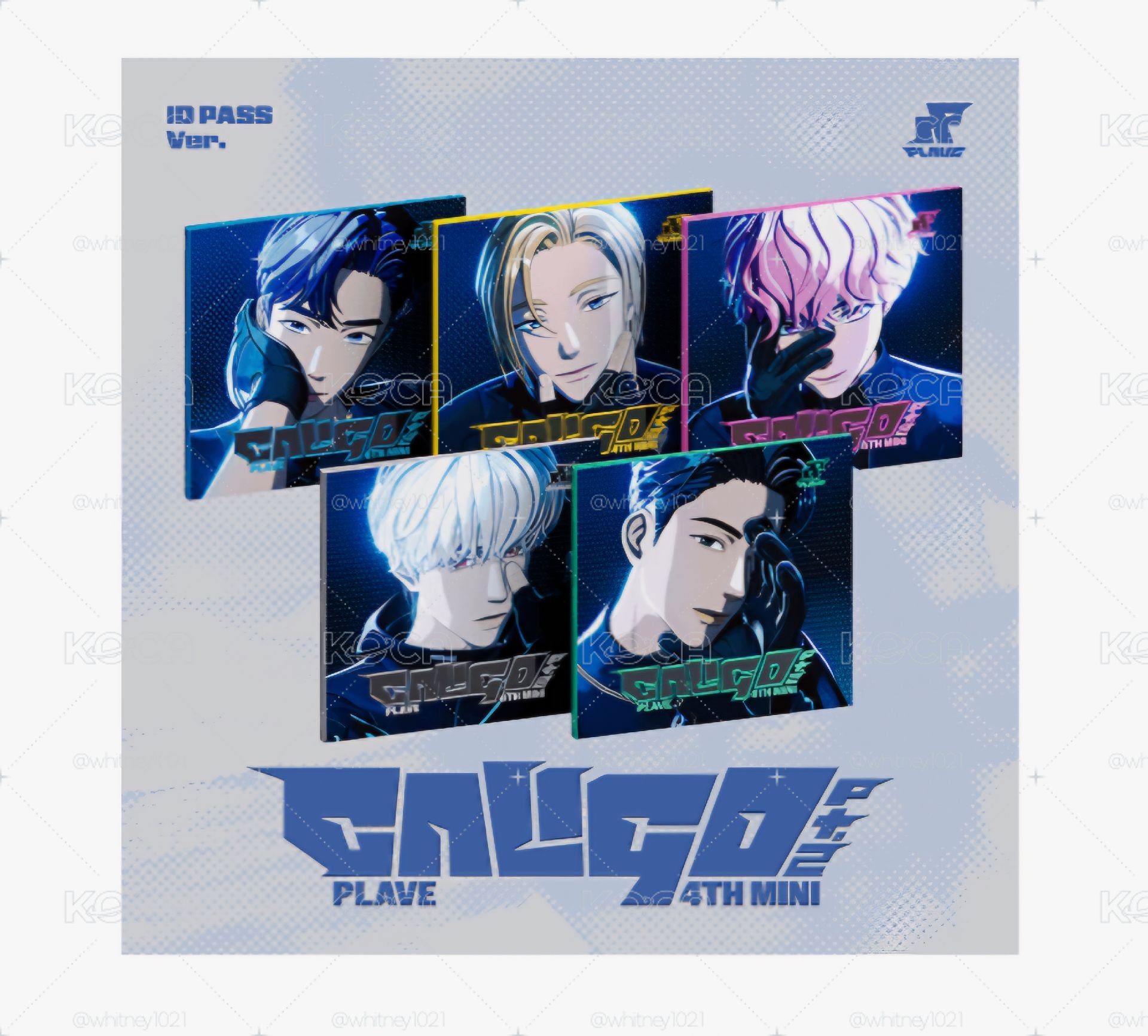 PLAVE 迷你四輯'Caligo Pt.2' (ID PASS Ver.) 未拆專一套