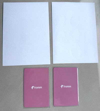SJ 赫宰 東海 赫海 Fromm會員獨家小卡+貼紙