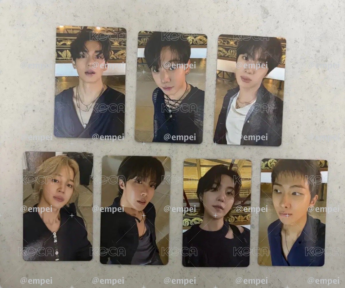 BTS 場限 現場限定 小卡 pick up 
