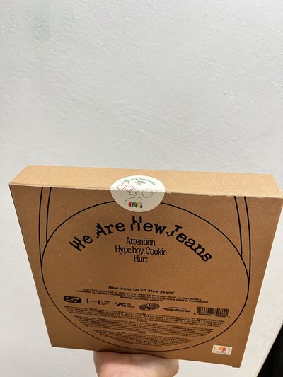 newjeans出道專 （白色款）全配置