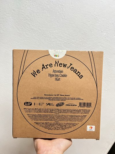 newjeans出道專 （白色款）全配置