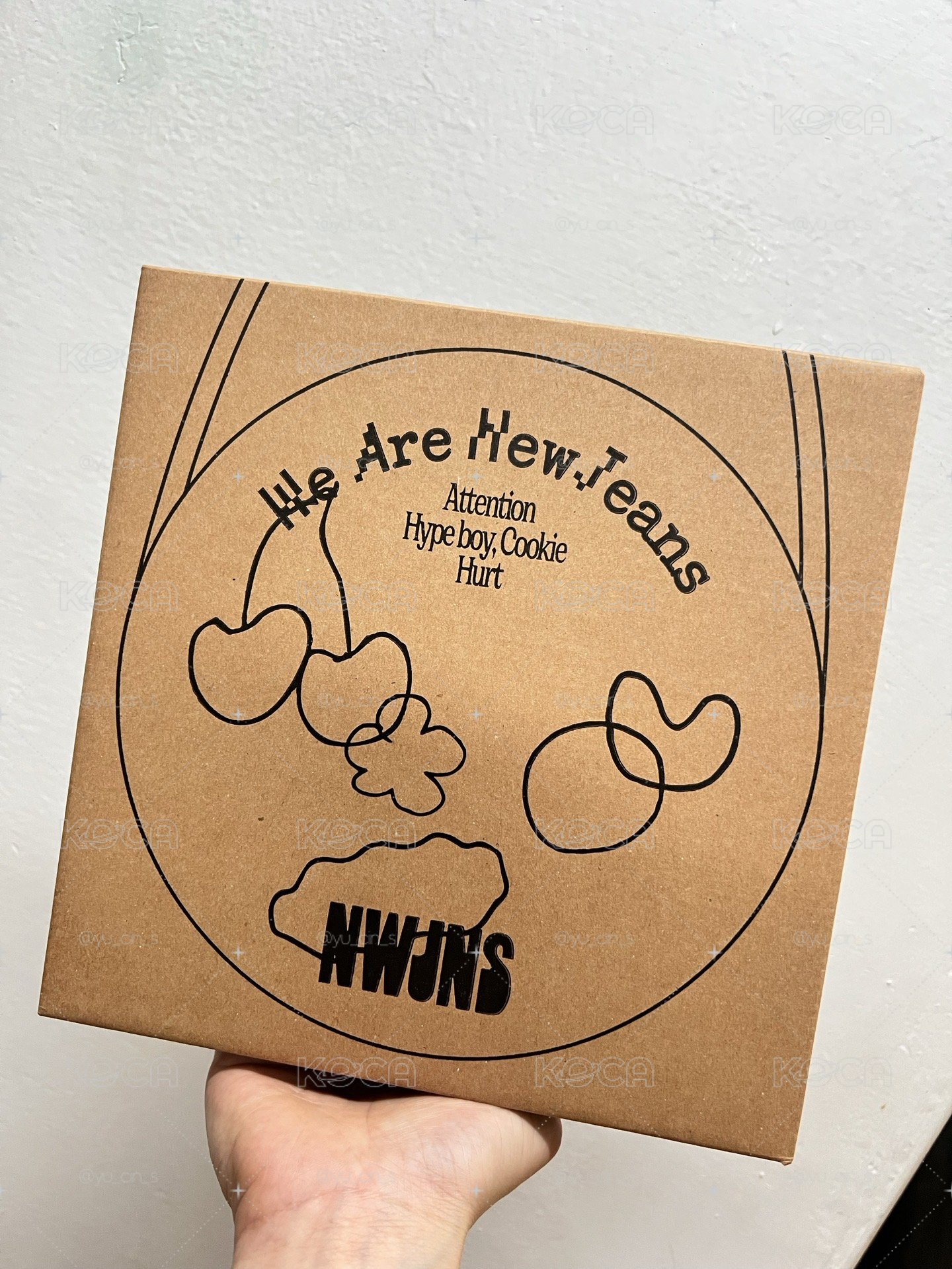 newjeans出道專 （白色款）全配置