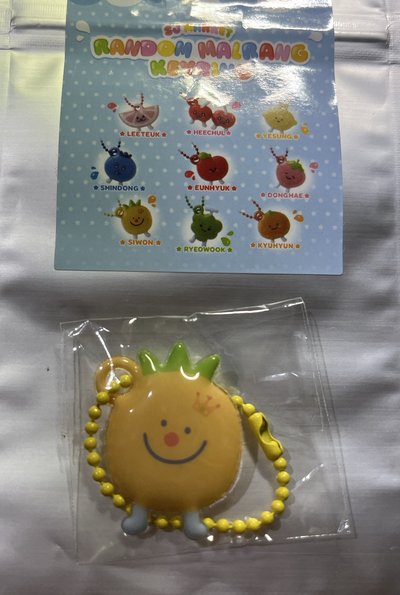 SJ韓國超市 水果小吊飾 🍍始源