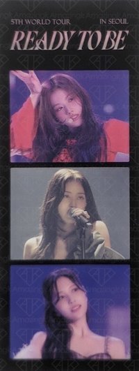 五巡 演唱會 DVD / CD 卡 三宮格透卡
