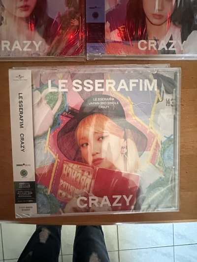 lesserafim crazy全新未拆