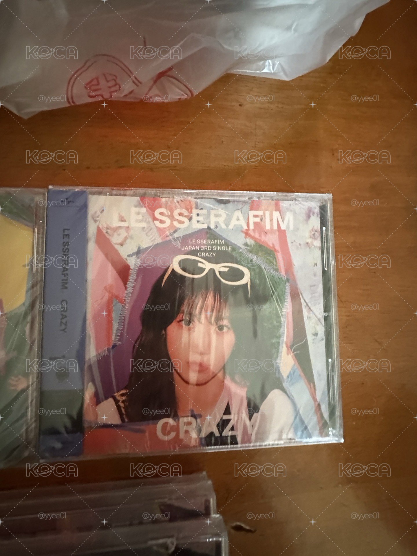 lesserafim crazy全新未拆