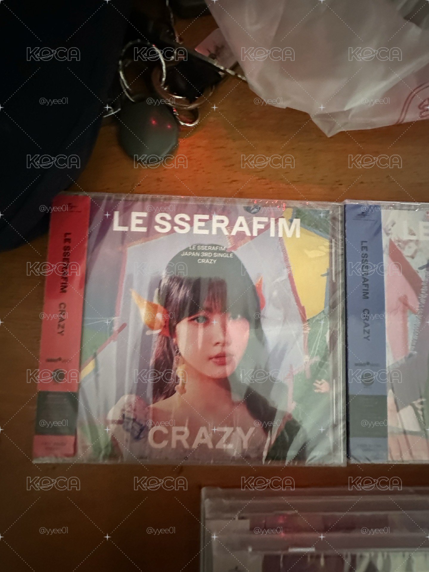 lesserafim crazy全新未拆