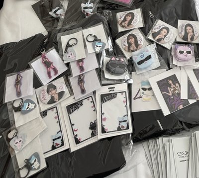 aespa 日本特別場扭蛋 冬寧徽章/冬貼紙/冬柚pick吊飾