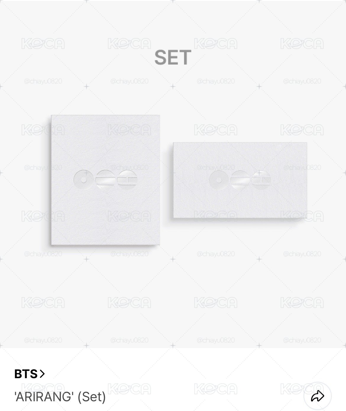 BTS Arirang Rooted in Music+Korea兩張一套 未拆專 