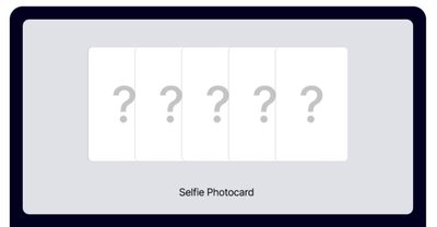 正規二 wvs預售特典卡+視簽卡=2張自拍卡（可選成員）