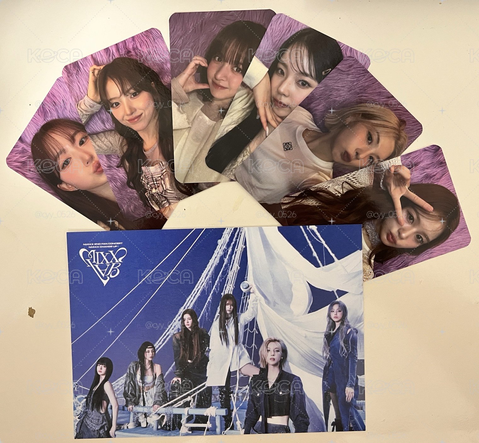 NMIXX 臺灣場演唱會小卡