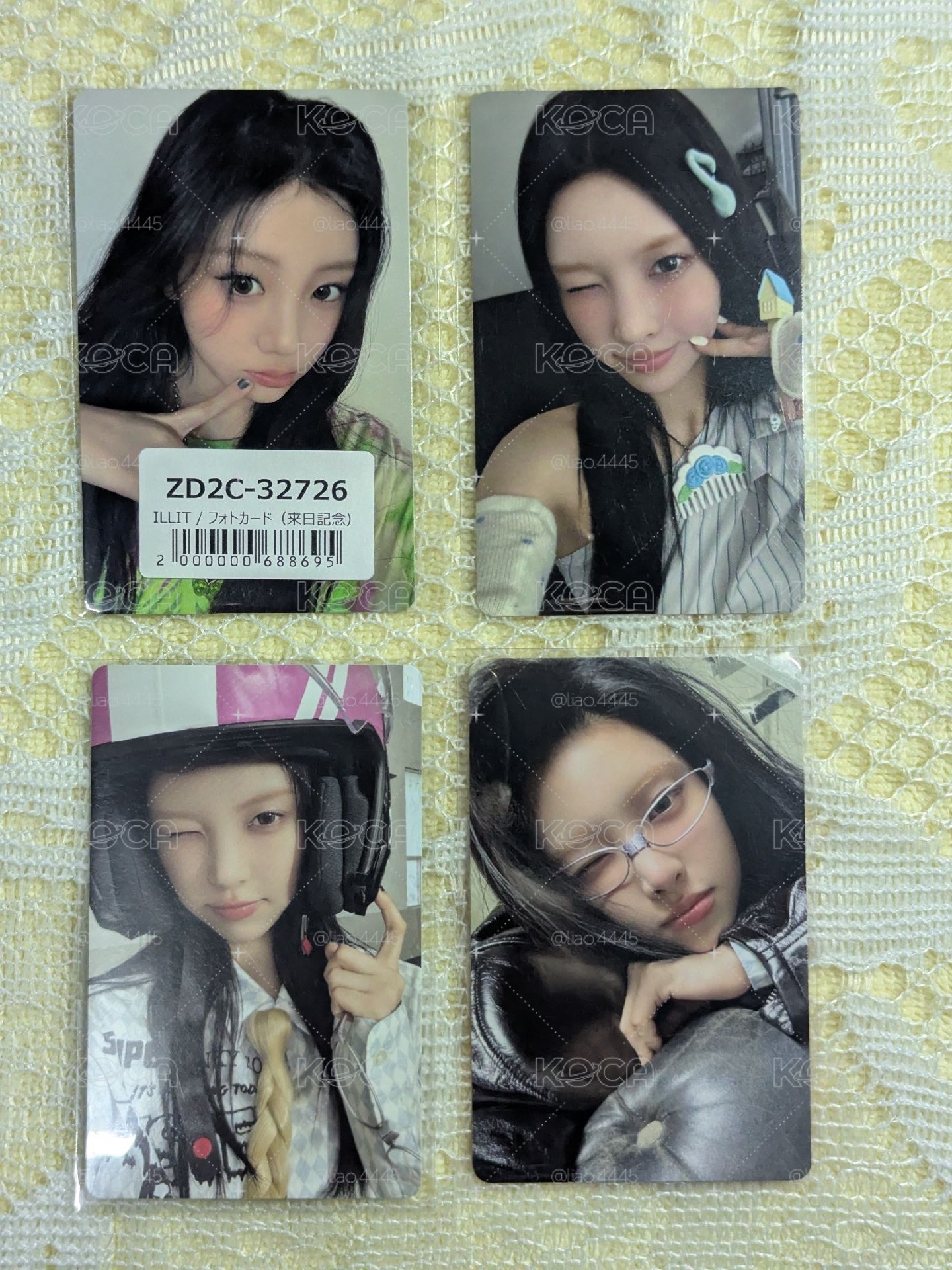 禧（環球來日紀念）+玧（塔店幸運、HMV幸運、專卡）