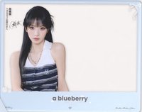一顆藍莓 代言卡 透卡