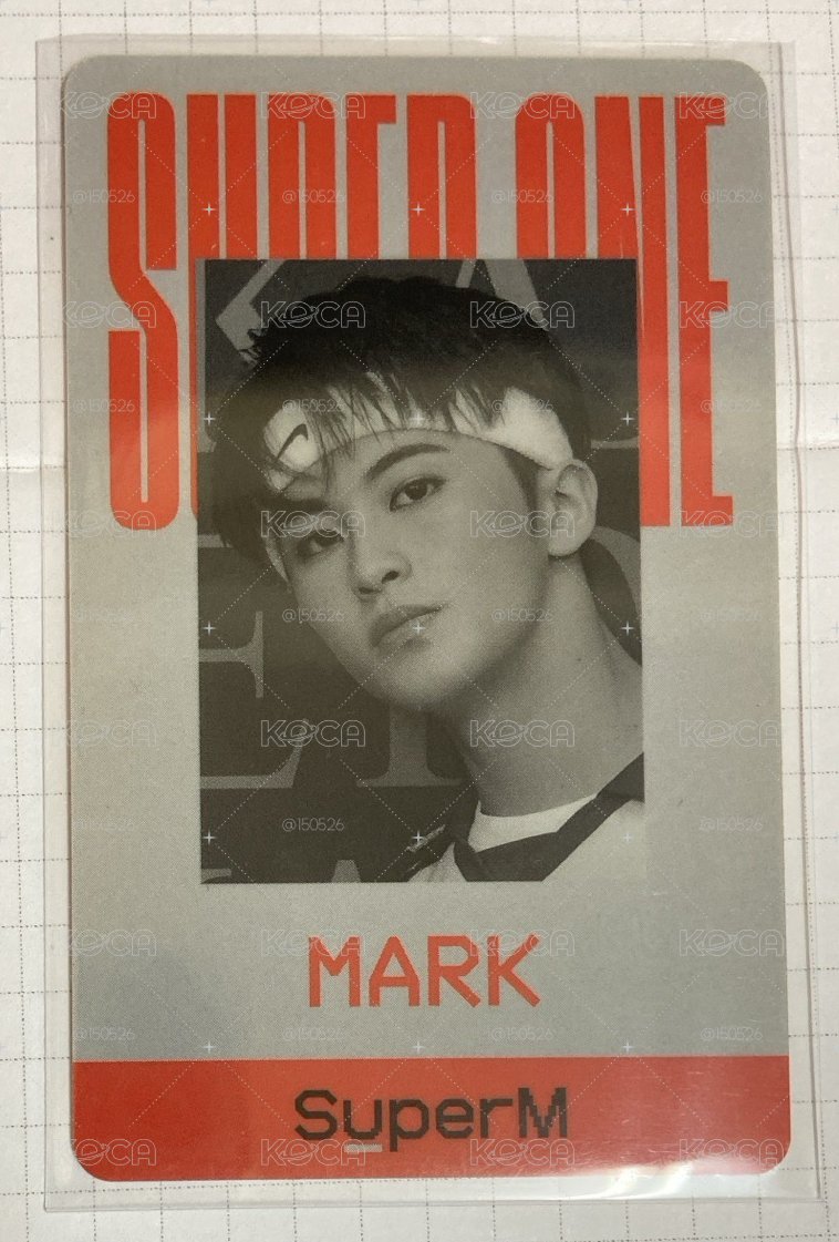 Mark 正規一 id 專輯卡 