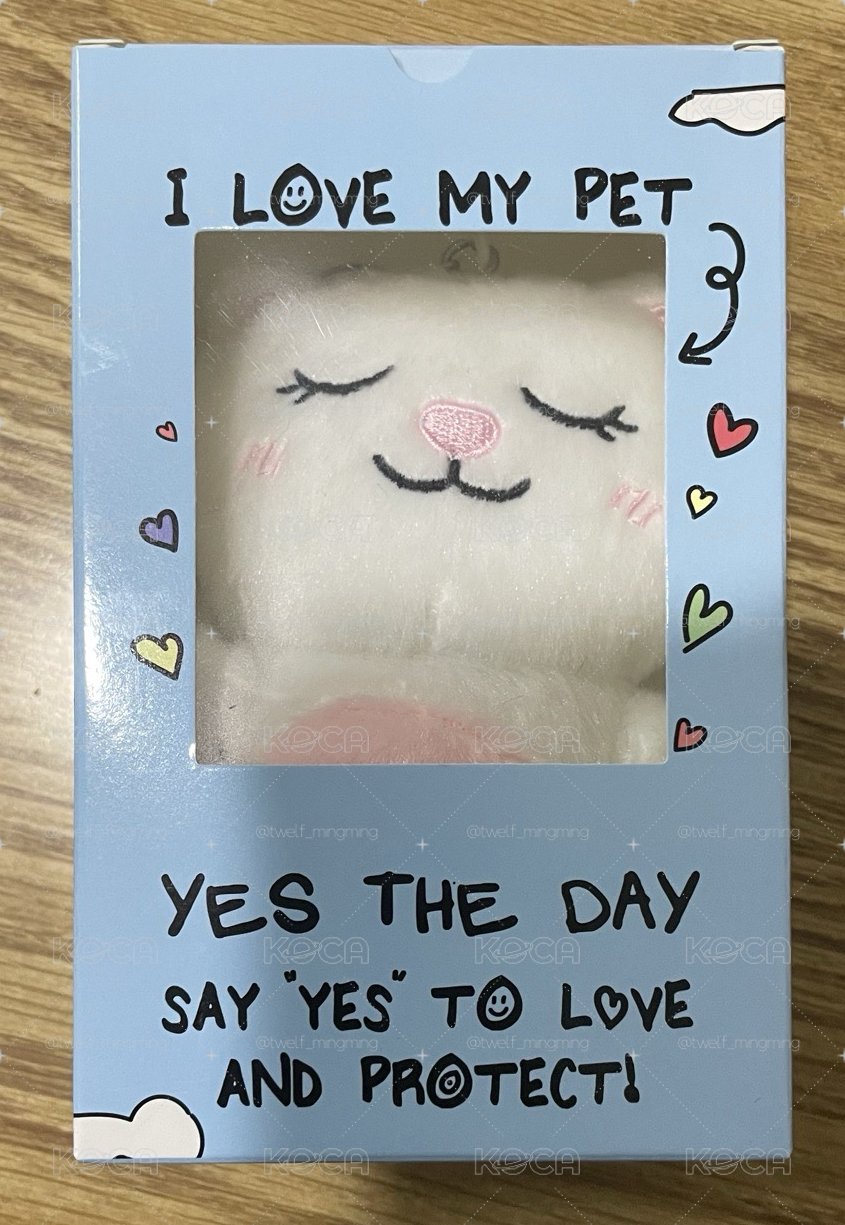 全新未拆Melo娃娃（鼠兔/yes the day)