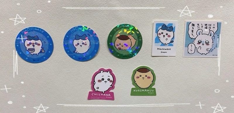 吉伊卡哇貼紙整圖售不拆