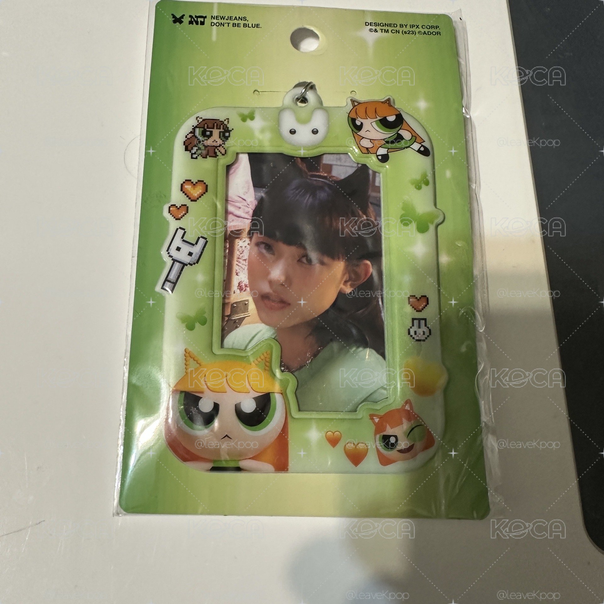 LINEFRIENDS NEWJEANS Haerin 娃娃和卡套