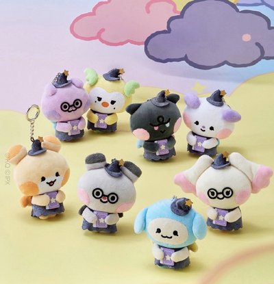傘徽章+魔法娃