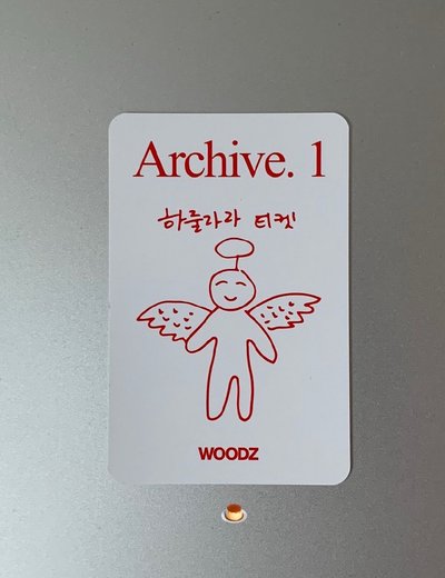 天使WOODZ Archive.1 K4線下簽售卡