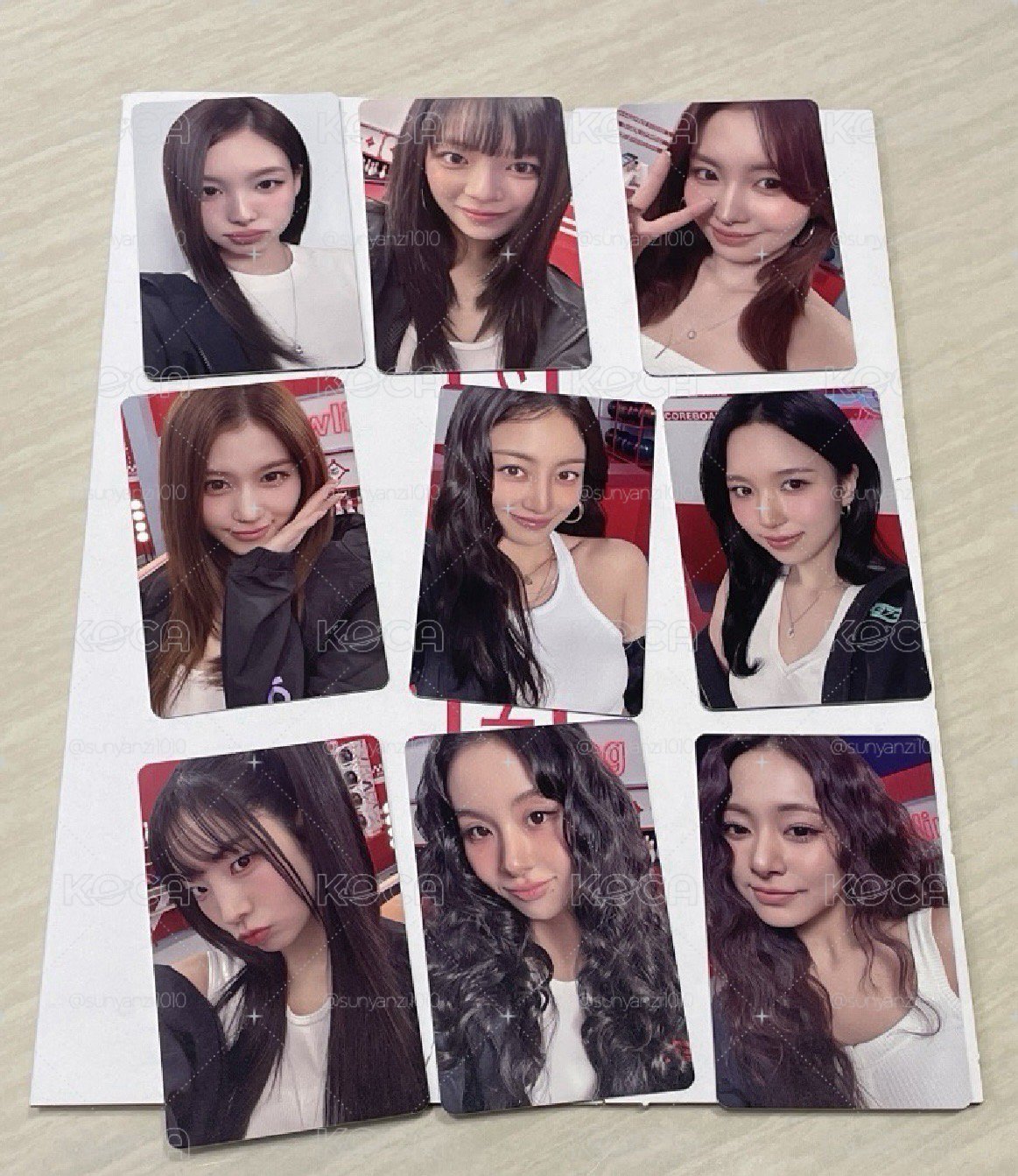 TWICE 新國立 滿額卡 特典 小卡 9張一套 THIS IS FOR