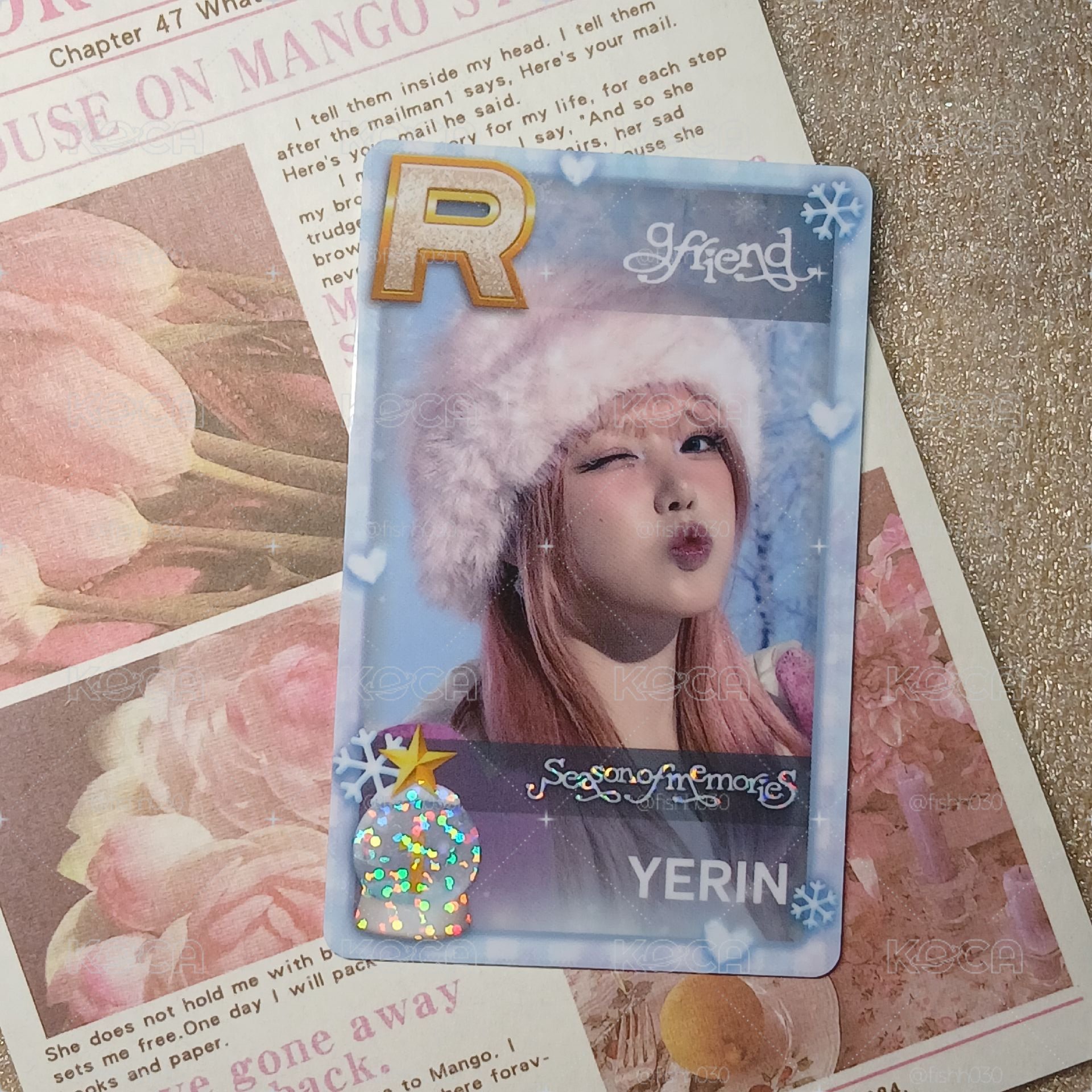 十周年Yerin遊戲卡