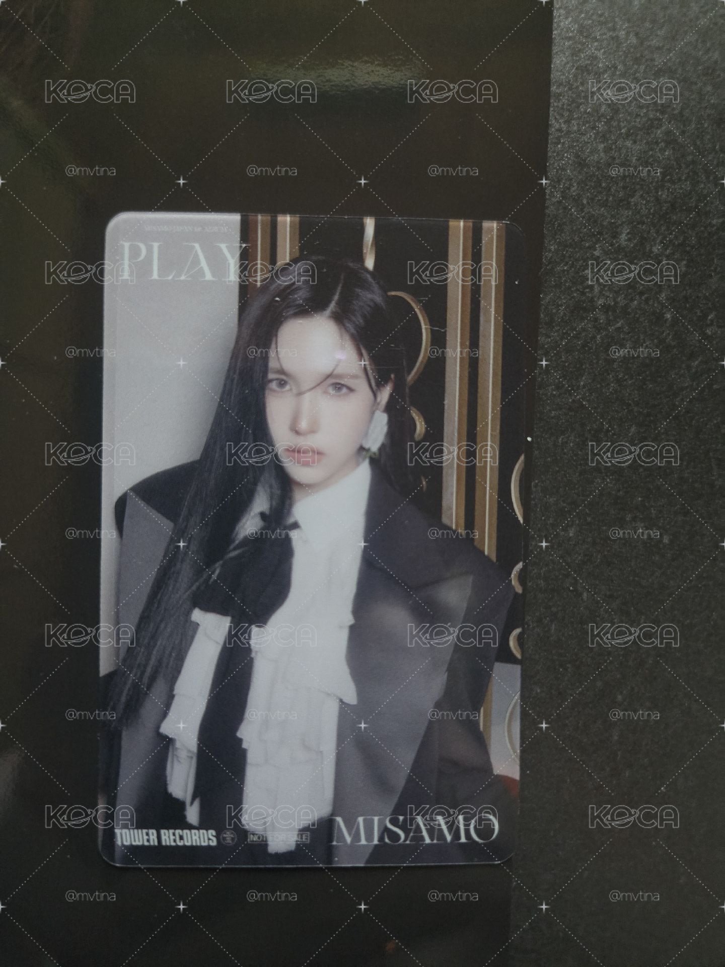 MISAMO 正規一 塔店 特典卡 Mina
