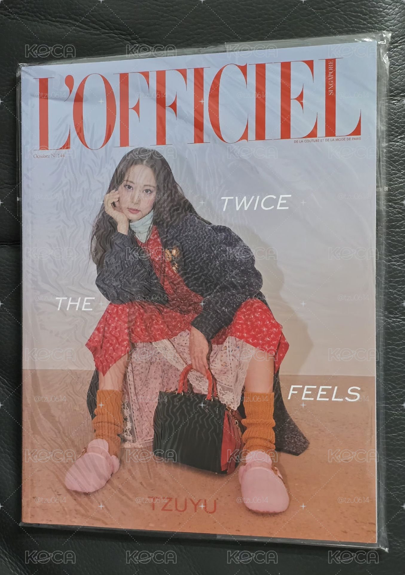 子瑜第一本雜誌封面💙