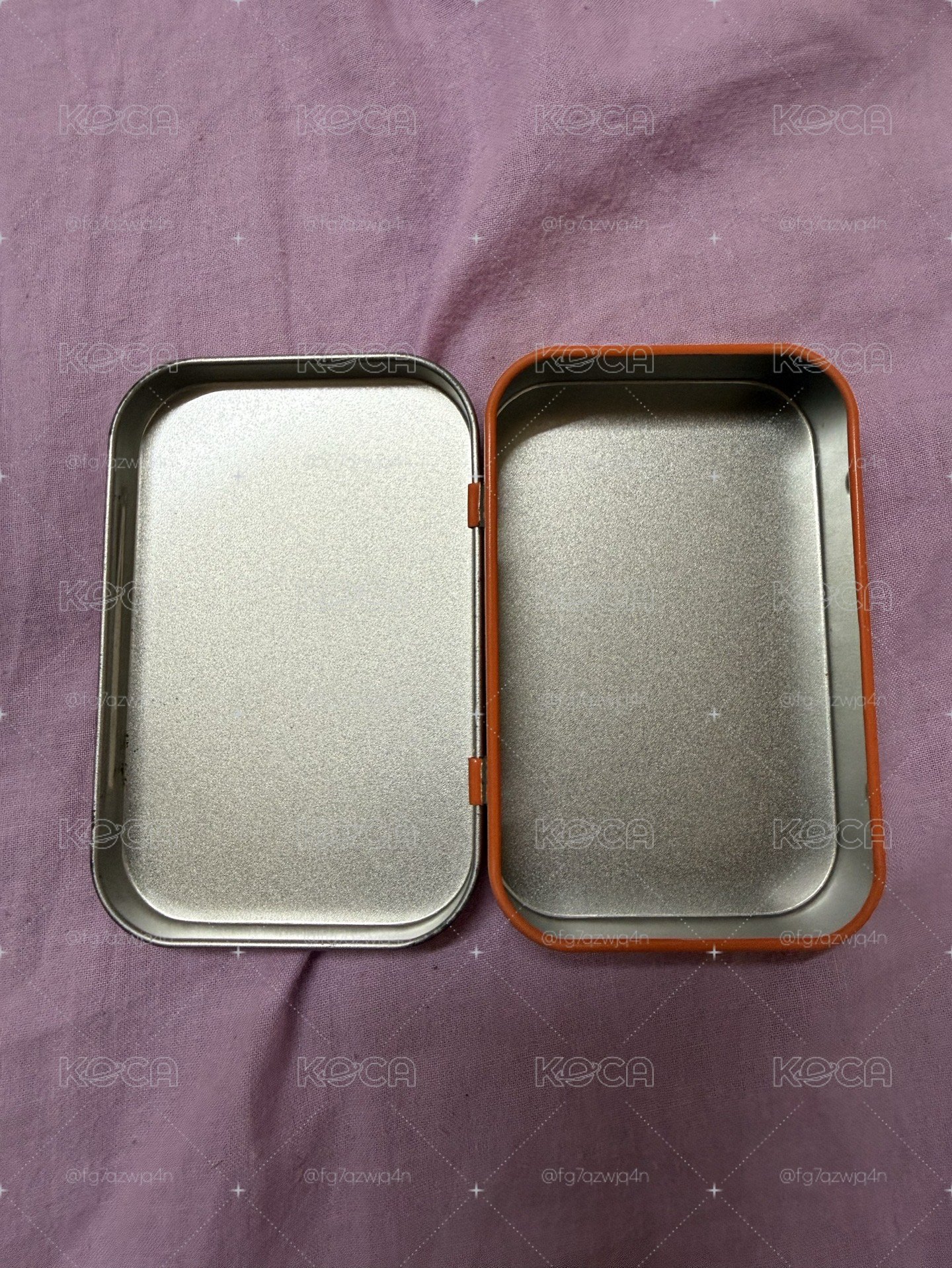 Butter橘色鐵盒