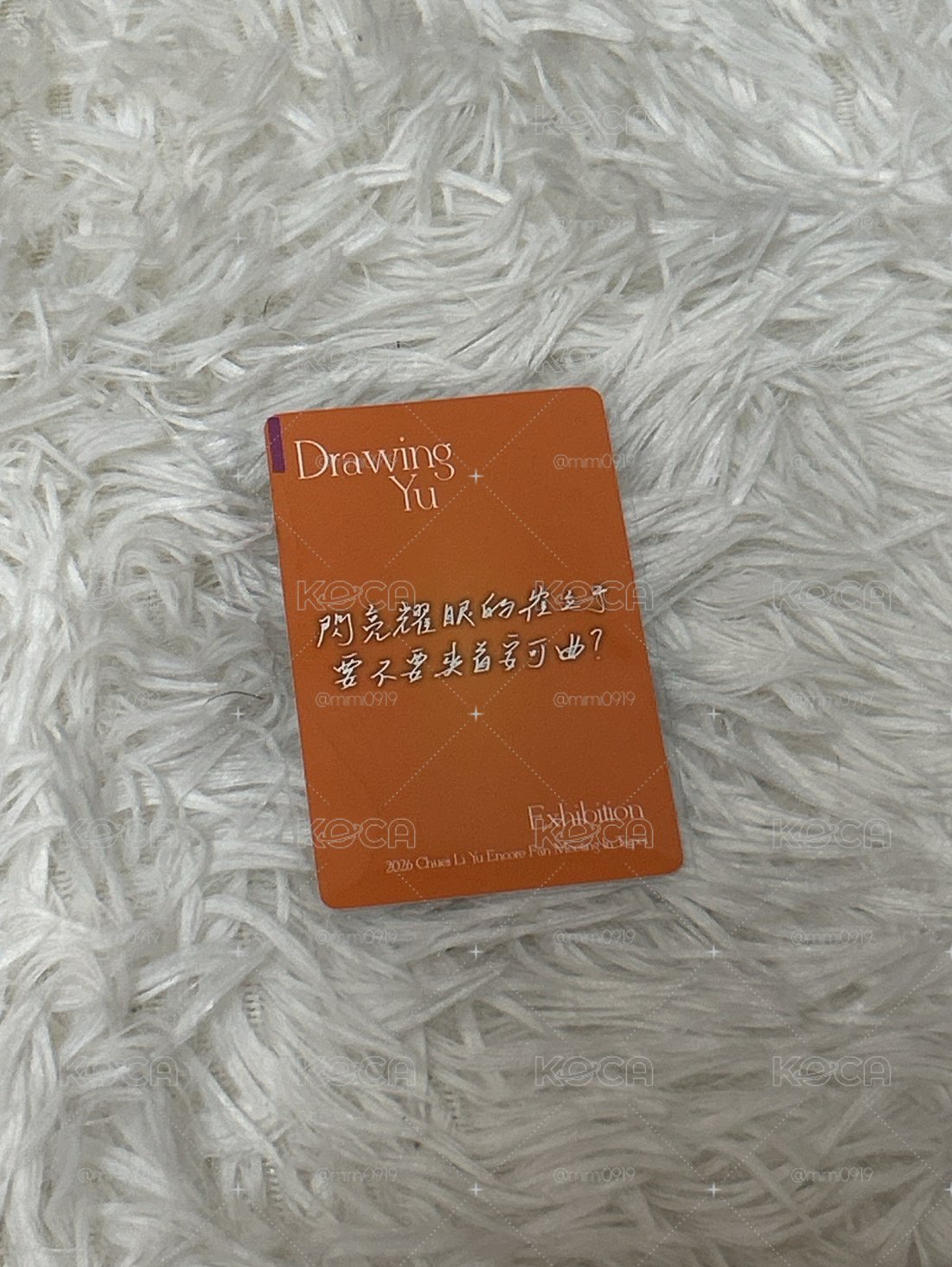 崔立于 台北入場卡