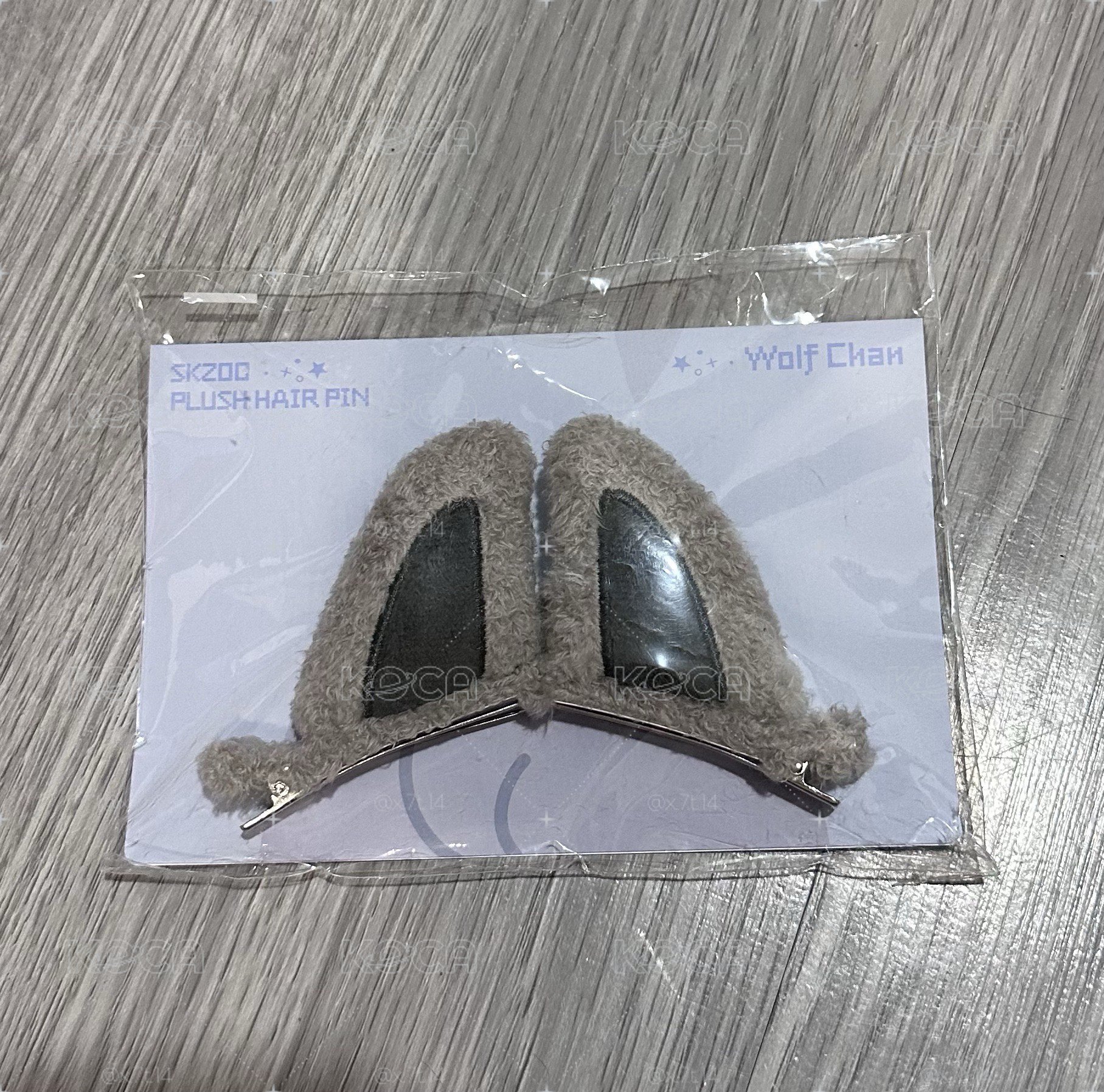 燦狼耳朵髮夾