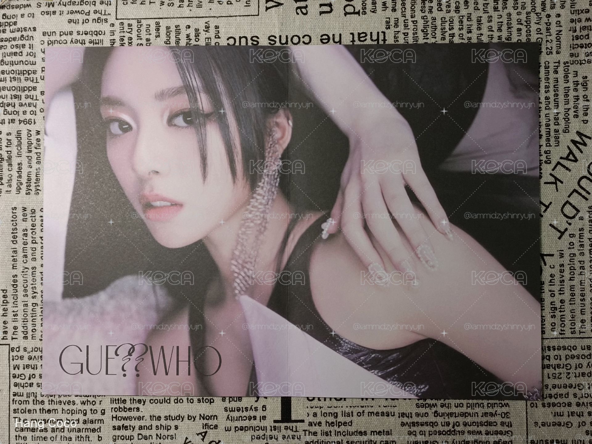 ♪GWBG單封•申有娜♪🐇我有娜麼漂亮嗎？🧸贈送圖二🧸 🥠可當綁🥠