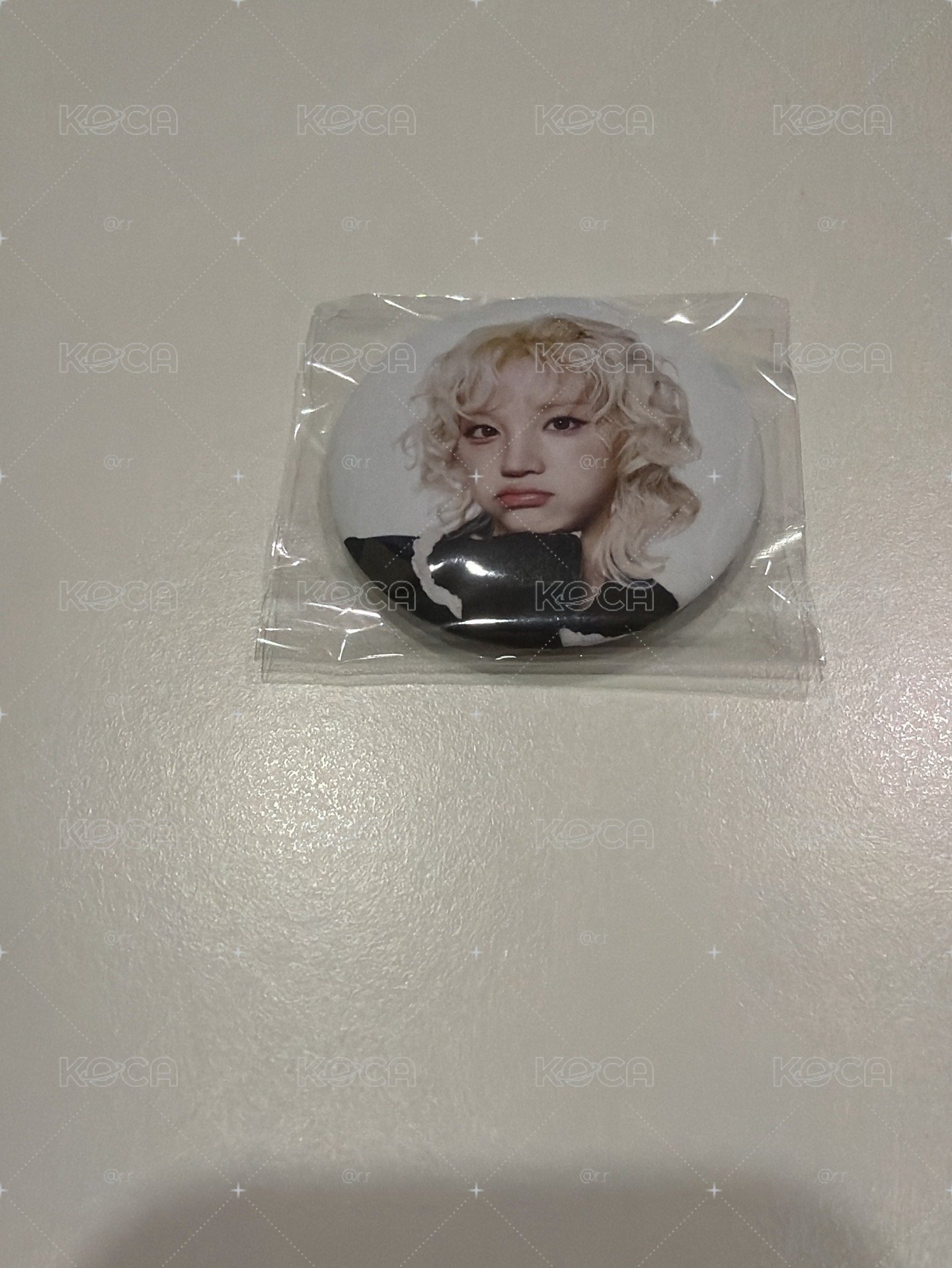 未拆展覽徽章