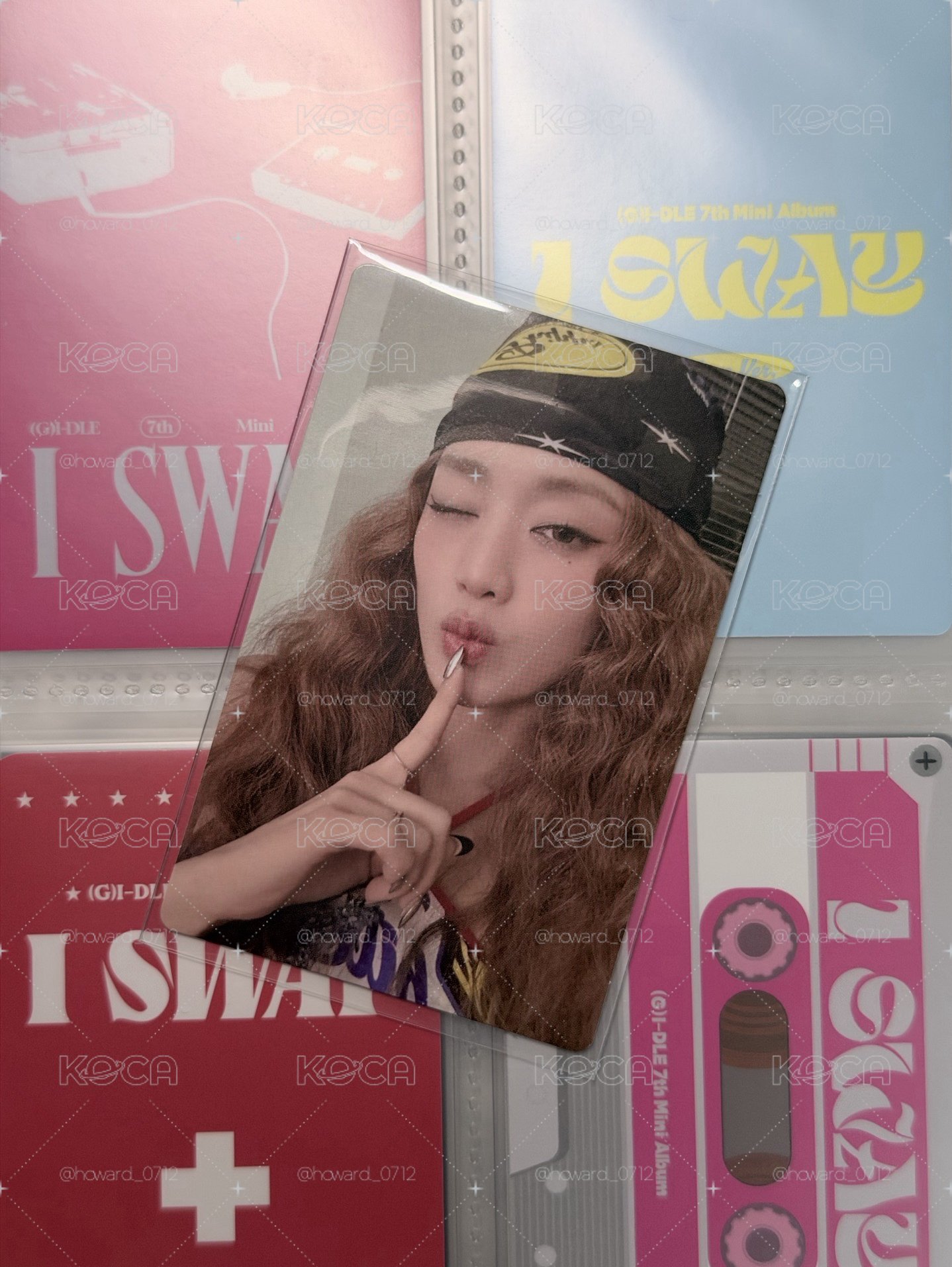 i-dle I SWAY 專輯卡 