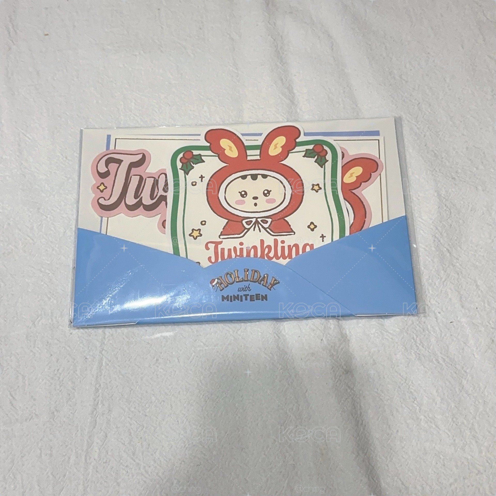 miniteen 淨漢聖誕卡片組