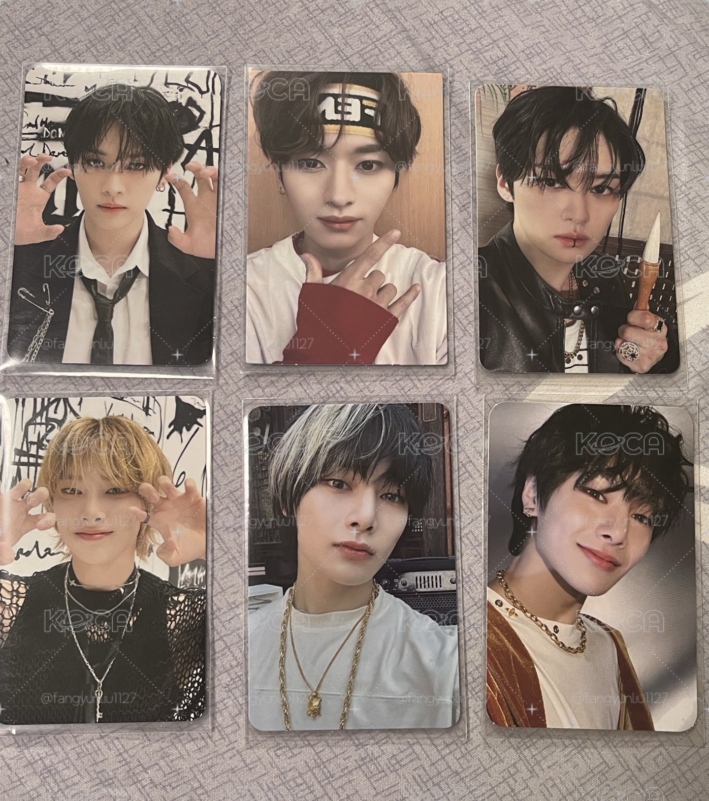 Stray kids 燦旻彬寅小卡（多旻）