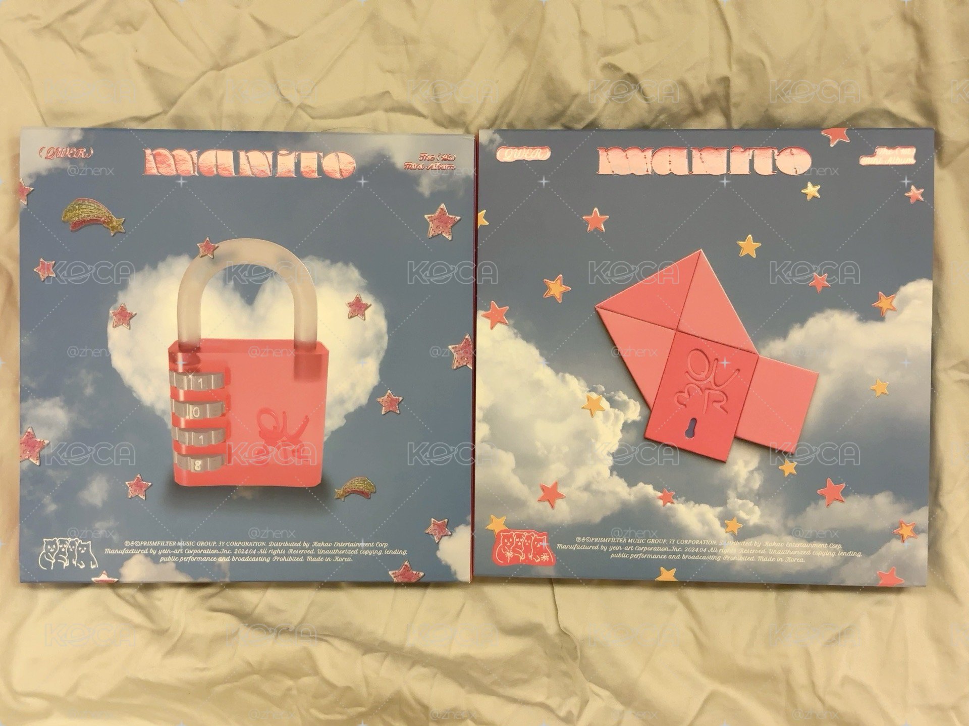 QWER 迷一 Manito 空專一套