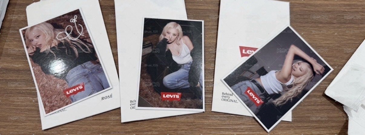 Levi’s 代言卡