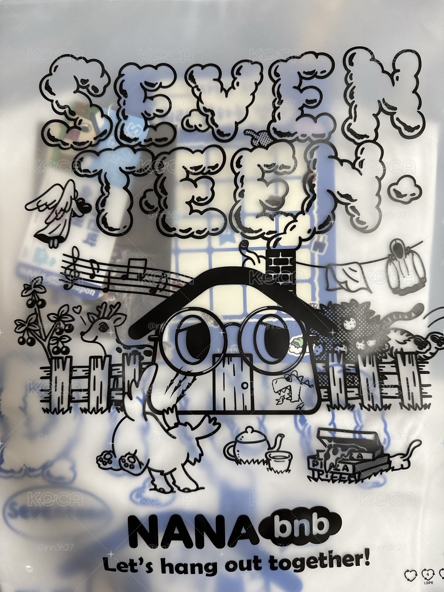 100%燦爛的DINO燦盤 NEW大扇 NANABNB T恤