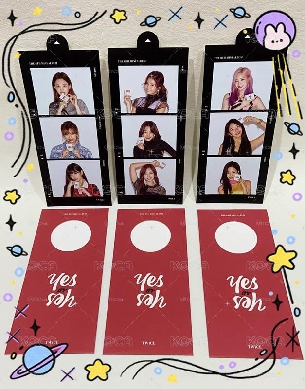 YES OR YES 三格照一組