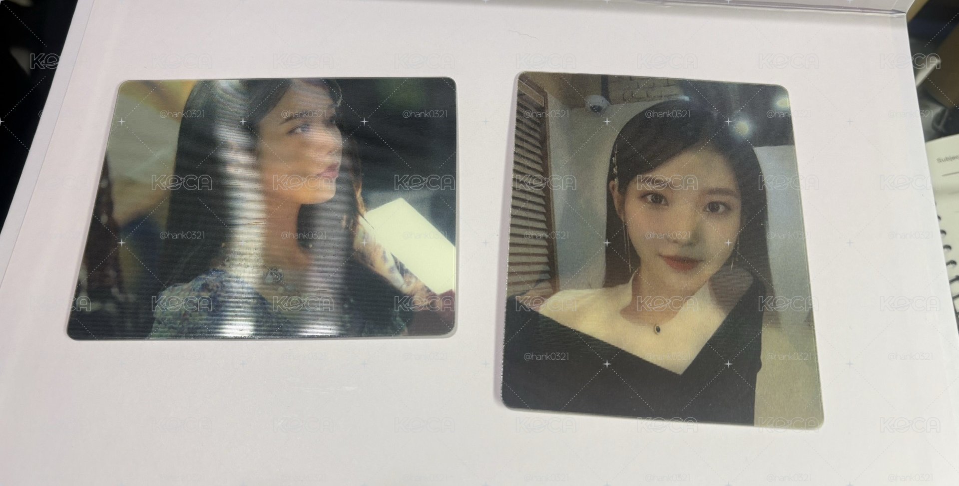 IU 11週年變化卡 2張