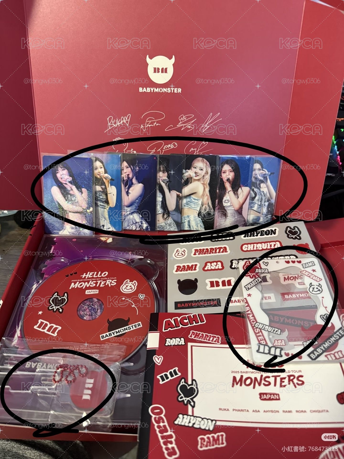 ［借圖出］一套藍光小卡+立牌