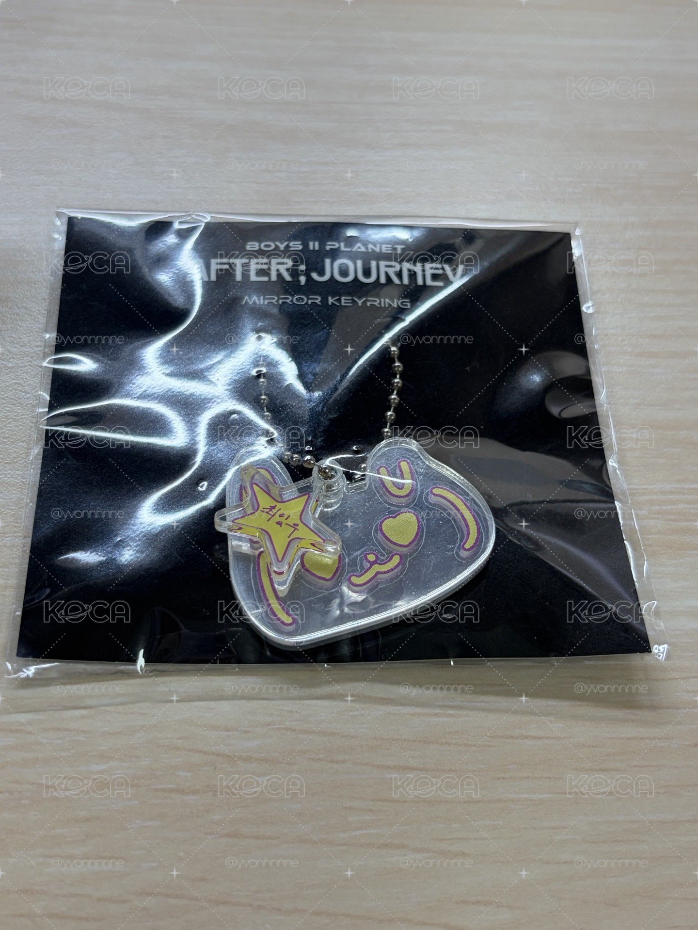 崔立于BOYS ll PLANET鑰匙圈吊飾