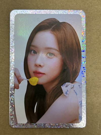 aespa Winter 冬天 白情 周邊卡 閃卡冬 冬-64